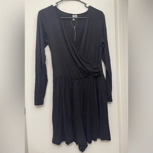 NWT ASOS Black Long Sleeved Romper